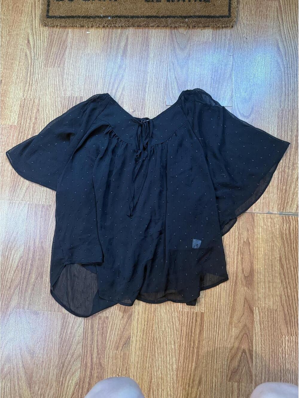 Women's Top | Short Sleeve Blouse | Ces Femme | Size Medium |